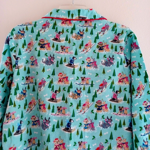 Wondershop Flanel Pajama with Sledding Dogs Print, size L - Picture 6 of 13